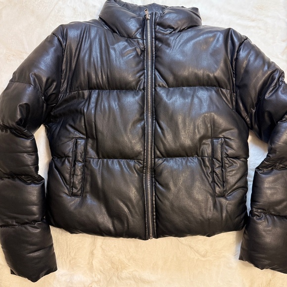 Double Zero Jackets & Blazers - Double Zero Womens Black Puffer Jacket Size M